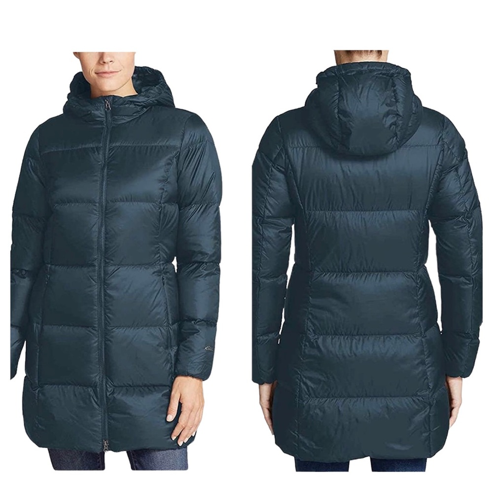 Eddie Bauer Women's Luna Peak Water Resistant Down Parka Peacock Blue
Small - Picture 1 of 15